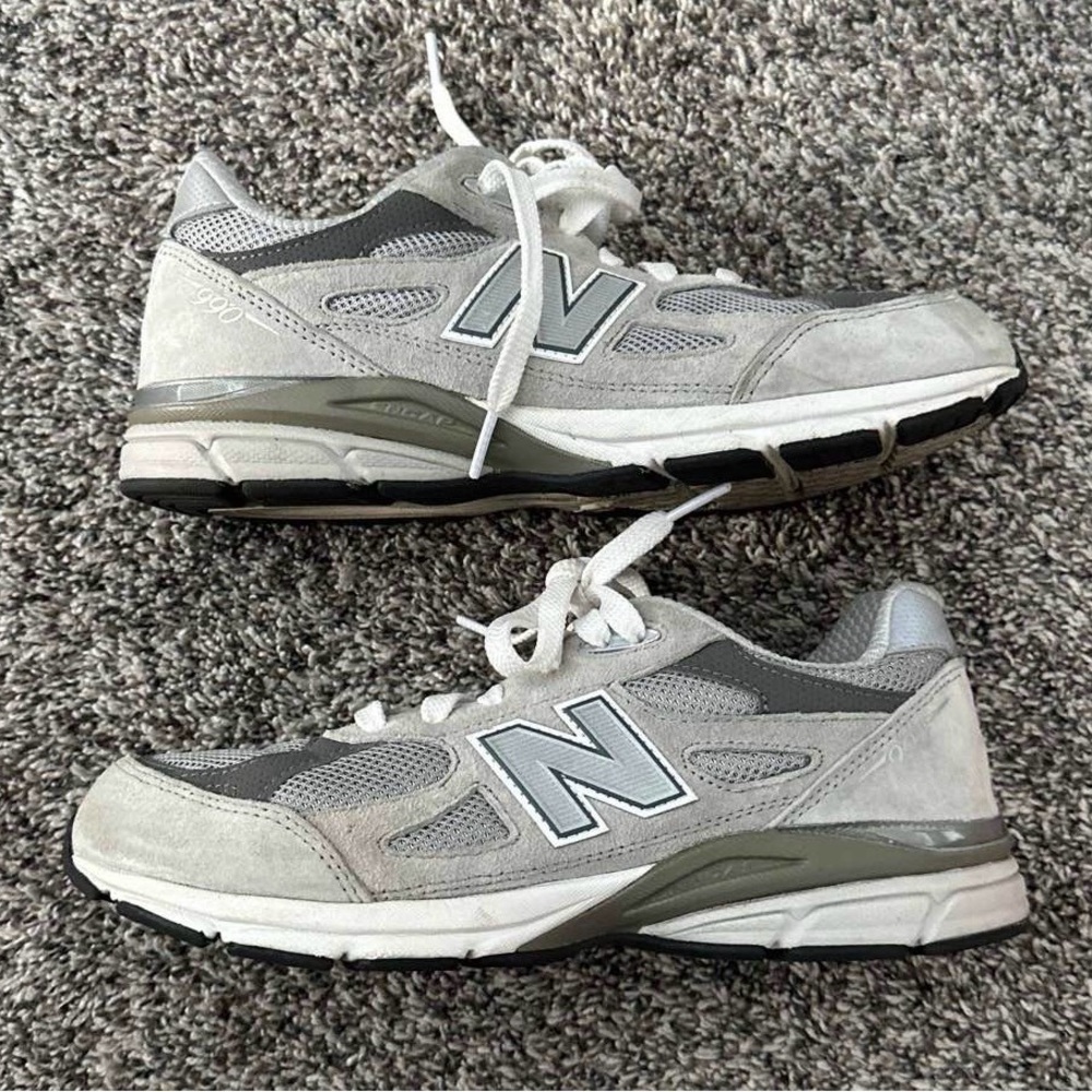 New Balance Kids Gray Sneakers